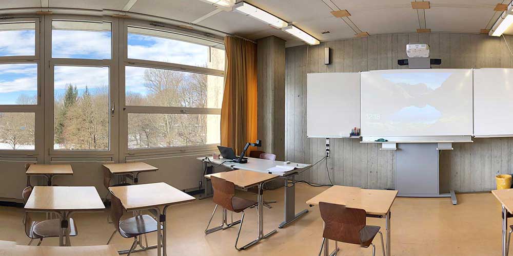 Ein typischer Klassenraum